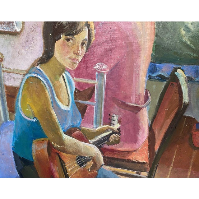 Realism Oil Painting Dormitory Khmelnitsky Alexander Anatolievich For Sale - Image 3 of 9