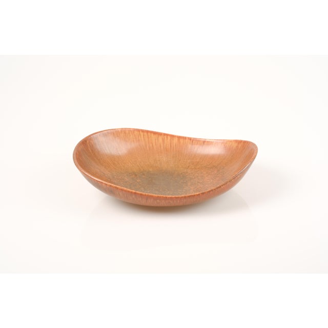 Ceramic Scandinavian Modern Sah Bowl by Carl-Harry Stålahane for Rörstrand, 1950s For Sale - Image 7 of 12