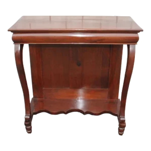 Antique Regency Style Mahogany Hallway Console, 19th Century