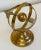 Mid 20th Century Vintage Brass Armillary Sundial Sphere For Sale - Image 5 of 9