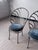 Shaver Howard Mid Century Steel Sculptural Dining Chairs Attributed to Arthur Umanoff For Sale - Image 4 of 16