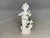 Antique German Bisque Figurine Spill Vase: Victorian Lady with Fan For Sale - Image 6 of 10