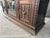 Brown 19th Century Marble Top Continental Oak Buffet With Leaded Glass Door For Sale - Image 8 of 18