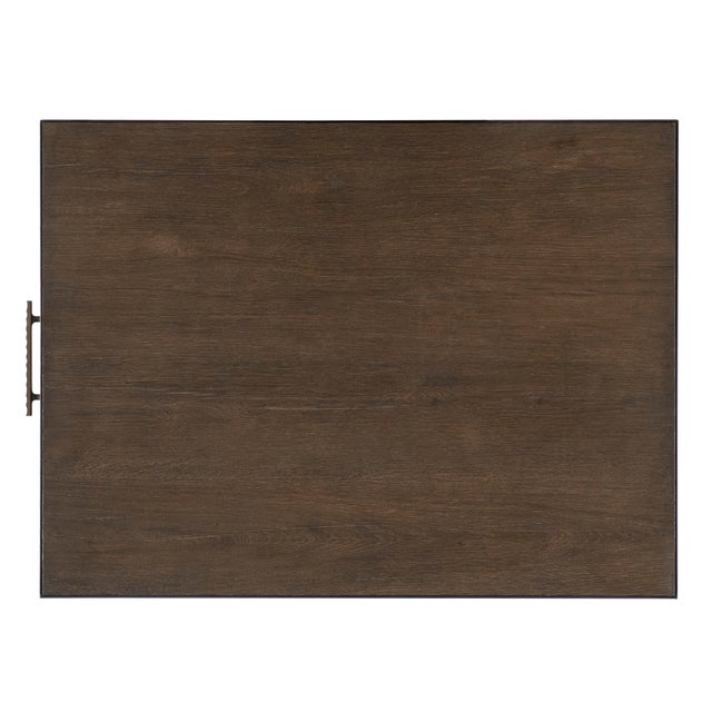 Traditional Century Furniture Monterey Side Table - Dark For Sale - Image 3 of 4