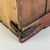 Wood Early 19th C. Americana Primitive Small Handmade Wall Cupboard With Leather Straps Hinges & Latch For Sale - Image 7 of 14