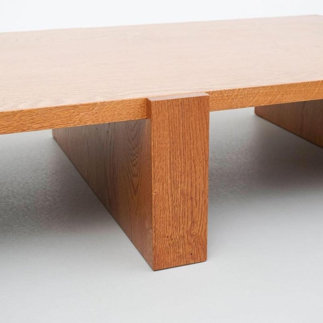 Mid-Century Modern Oak Low Center Table from Dada Est For Sale - Image 10 of 16