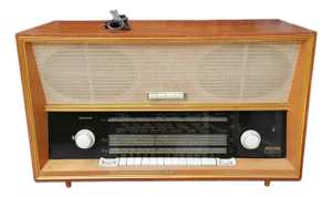Vintage Capri Model Valve Radio, 1950s