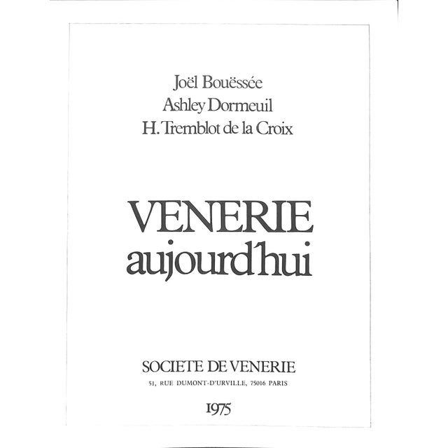 BOUESSEE, Joel, DORMEUIL, Ashley, and TREMBLOT DE LA CROIX, H. [467] pp. Society de Venerie 1975 11" x 8 3/4" *front board...