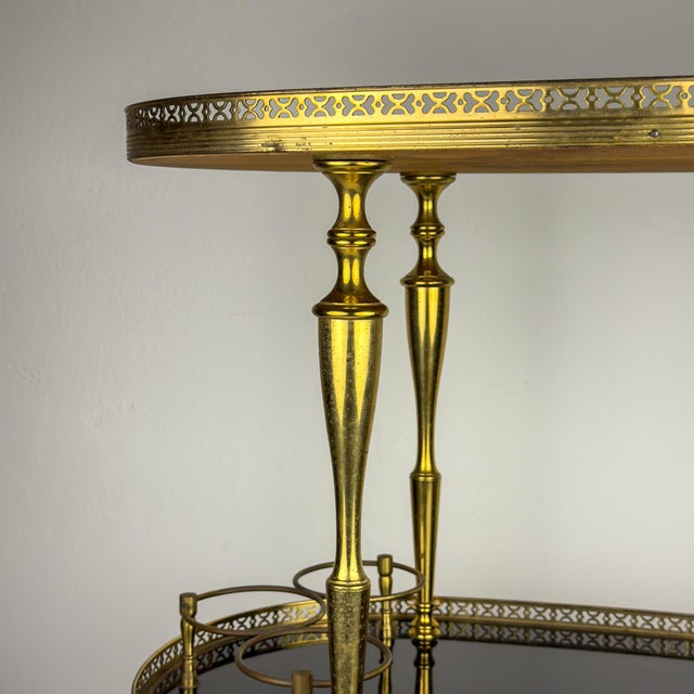 Mid-Century Modern Bar Cart, Italy, 1960s For Sale - Image 11 of 18