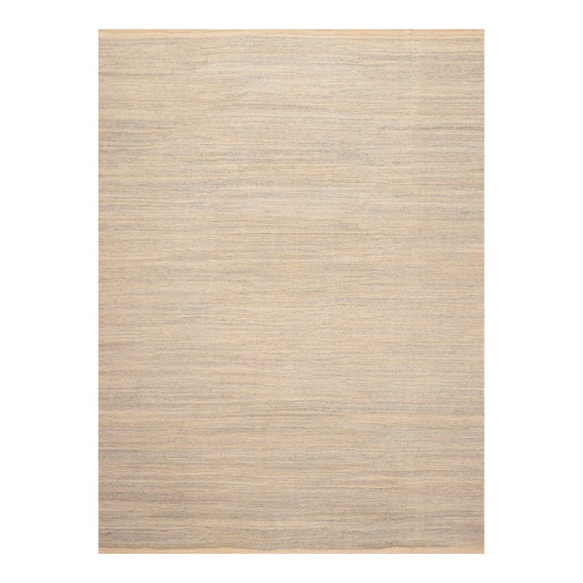 Nazmiyal Collection Contemporary Swedish Style Kilim Rug 8 Ft 9 in X 12 Ft For Sale