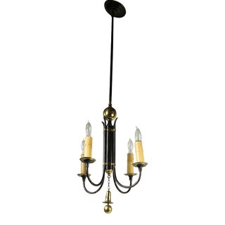 Art Deco Regency Style Chandelier For Sale