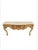 Elevate your interior with this stunning, heavily carved Monumental wall-mounted console table, a masterclass in classic...