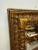 Small Vintage Carved Gilded Wood Mirror For Sale In Miami - Image 6 of 7