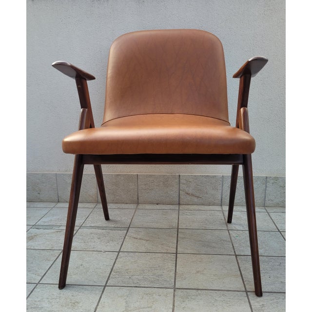 Teak Armchair by Lietti and Motta, 1958 For Sale - Image 4 of 12