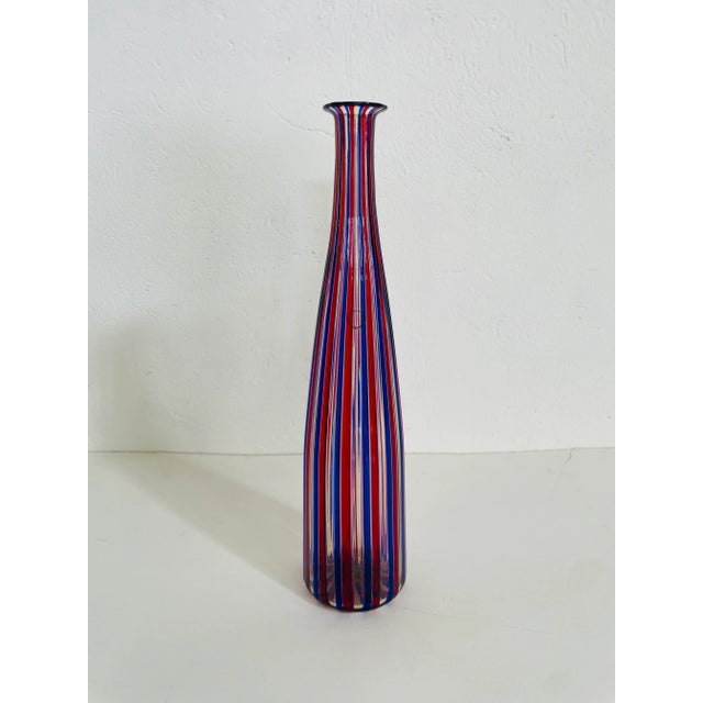 Morandiana Glass Bottle by Venini and Gio Ponti for Iveco, 1989 For Sale - Image 12 of 14