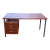 Teak Desk Attributed to Herbert Hirche for Holzäpfel, Germany, 1950s Mid Century Modern For Sale