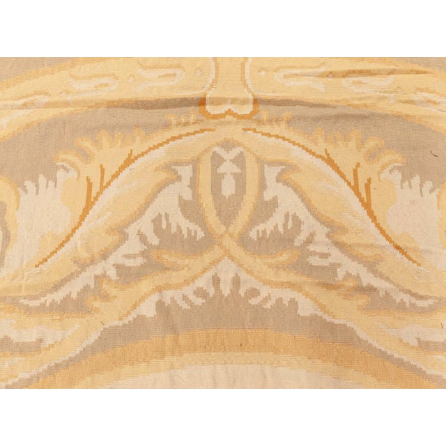 Early 21st Century Contemporary Floral Bessarabian Style Handmade Wool Rug by Doris Leslie Blau For Sale - Image 5 of 9