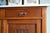2000 - 2009 Art Deco Wardrobe in Oak with Marble Top For Sale - Image 5 of 12