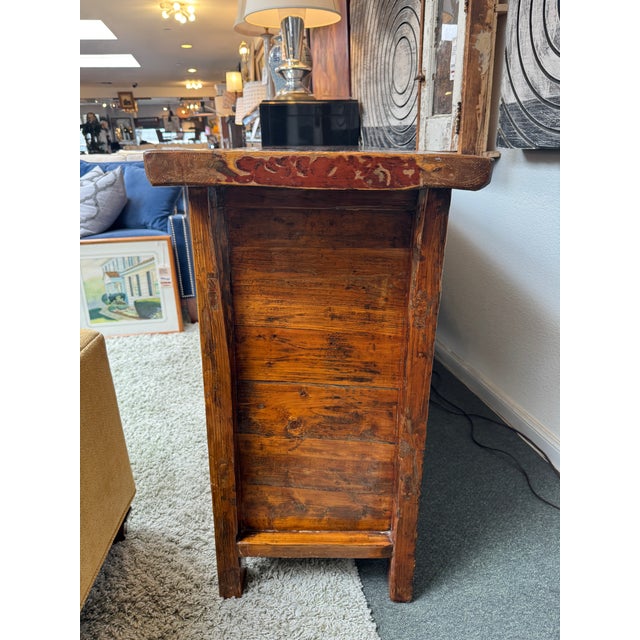 Antique Mongolian Sideboard, Late 19th Century For Sale - Image 11 of 12