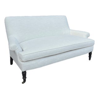 Lee Industries Traditional Loveseat Sofa For Sale