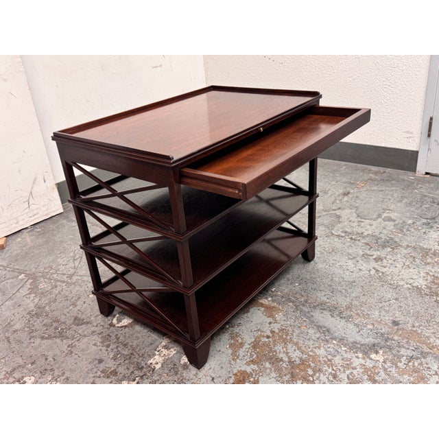 Traditional Rose Tarlow Pemberley Mahogany Bookstand For Sale - Image 3 of 12