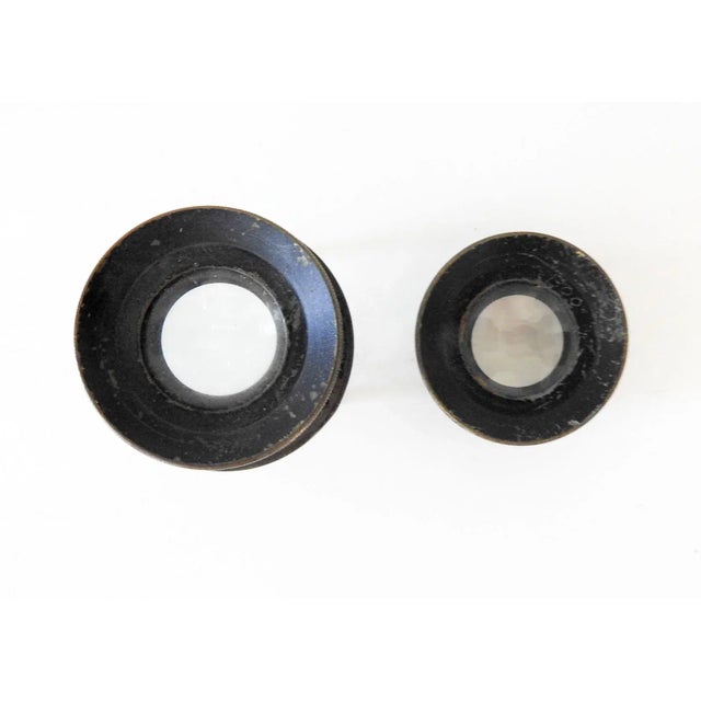 Antique Bausch & Lomb Map Chart Magnifying Glass For Sale - Image 4 of 8