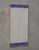 Periwinkle Murano Glass and Brass Wall Mirror, 1990s For Sale - Image 9 of 9