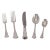 1990s Contour Sterling Silver Hand-Crafted 5-Piece Flatware Place-Setting For Sale