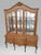 Beautiful quarter sawn oak (1/4 or tiger oak) china cabinet. This Country French style piece has wonderful flower and...