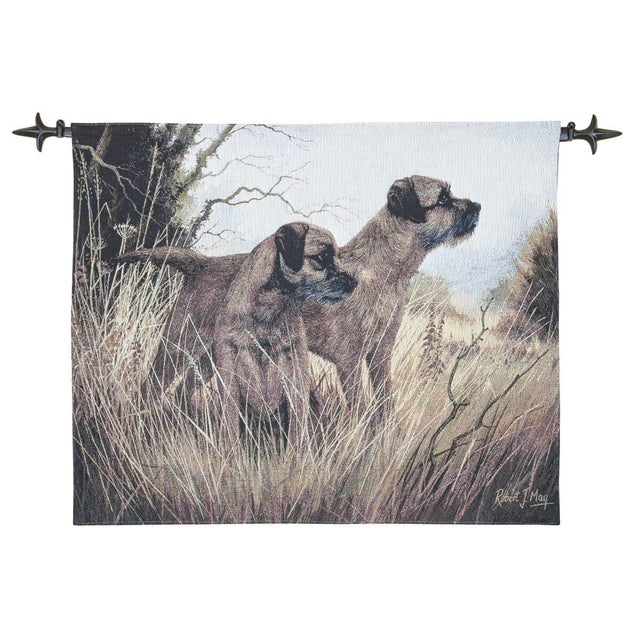 This beautiful tapestry is woven on a jacquard loom by skilled weavers, keeping alive the centuries old tradition of...