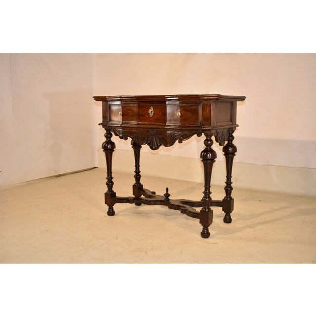 18th Century 18th Century Italian Walnut Console For Sale - Image 5 of 15
