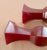 A Pair of Chinese, Ruby Red, Peking Glass Gu For Sale - Image 4 of 6