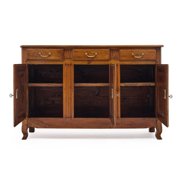French Antique Fruitwood Buffet, 19th Century, Circa 1800 For Sale - Image 4 of 9