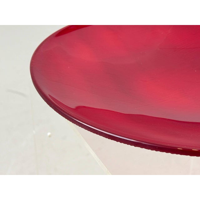Modern Glass Fruit Bowl by Baldwin & Guggisberg, Nonfoux, 1996 For Sale - Image 3 of 7