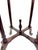 Mid-20th Century English Regency Revival Mahogany Marble Top Plant Stand For Sale - Image 4 of 11