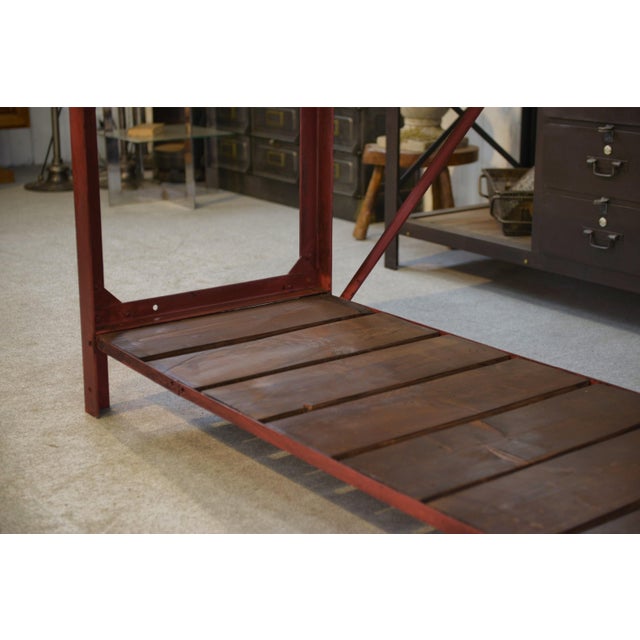 Vintage Industrial Workbench, 1950s For Sale - Image 12 of 15