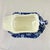 Ceramic 1940s Crownford China Blue Calico Gravy Boat & Underplate For Sale - Image 7 of 12