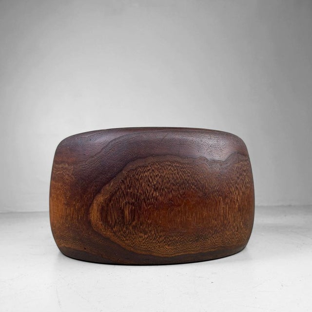 Mid-Century Modern Japanese Wooden Hibachi Planter, 1930s For Sale - Image 3 of 8