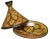 Late 20th Century Moroccan Arabesque Design Tagine For Sale