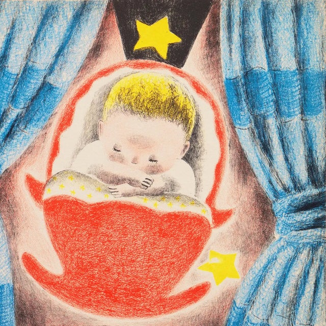 Art Deco 'Christopher' by Nura Ulreich, 1943, Art Deco Lithograph, Woman Artist, Salon D'Automne, Paris, Art Institute of Chicago For Sale - Image 3 of 7