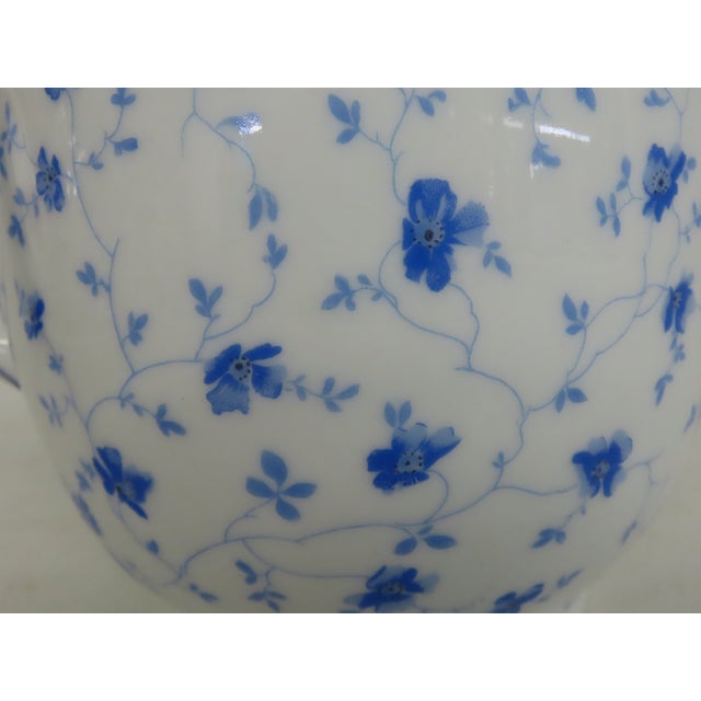 Arzberg Porcelain Blue Flowers Coffee Pot and Lid 4668b For Sale - Image 12 of 15