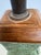 Vintage Chinese Bronze Lamp on Wood Base For Sale - Image 4 of 10
