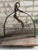 Rustic Antique Painters Wood and Rope Shelf / Swing For Sale - Image 9 of 11