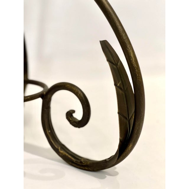 Late 20th Century Iron Fireplace Tool Set For Sale In Philadelphia - Image 6 of 12