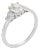 1930s Art Deco Gia 1.09 Carat Old Mine Cut Diamond Platinum Engagement Ring, Size 7.5 For Sale