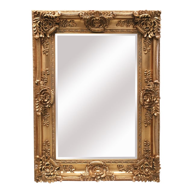 Mayfair Vintage Gold Large Wall Mirror Chairish