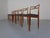 Model 94 Teak & Kvadrat Hallingdal Dining Chairs by Johannes Andersen for Christian Linneberg, Denmark, 1960s, Set of 6 For Sale - Image 15 of 18