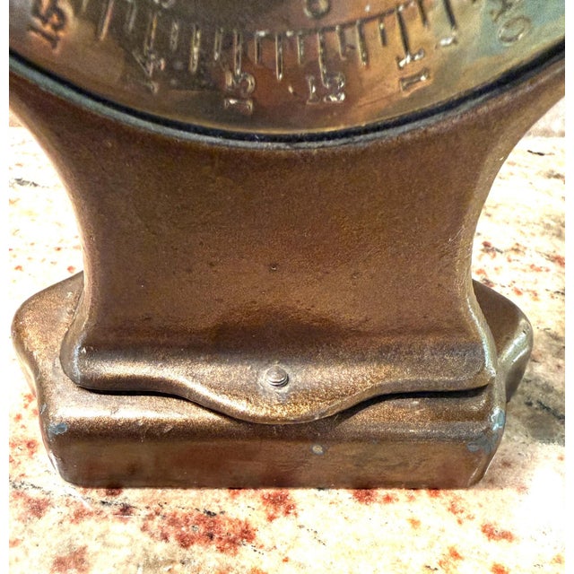Antique English Postal Scale by Salter, 24 Oz by ¼ Oz, Accurate For Sale - Image 4 of 15