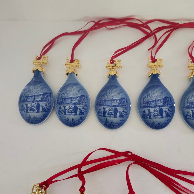 Vintage Bing & Grondhal Teardrop Christmas Ornaments-Set of 9 For Sale In Los Angeles - Image 6 of 6