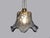 Mid-Century Modern Italian Murano Glass & Brass Ceiling Lamp from Mazzega, 1960s For Sale - Image 3 of 9